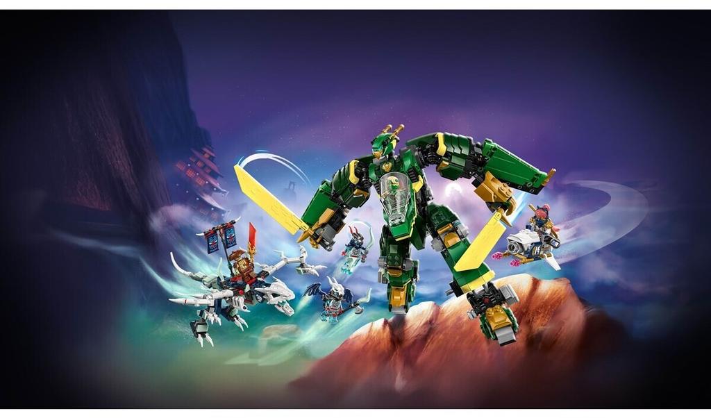 LEGO Ninjago Building Set – Figure – Lloyd's Jet – Mech (71845)