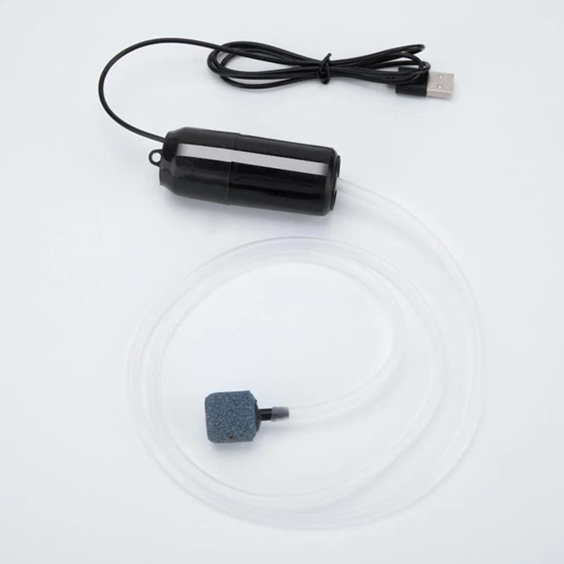 Aerator Fish Breeding Air Pump Silent Portable Aquarium Fish Tank Portable Mini Usb Oxygen Pump