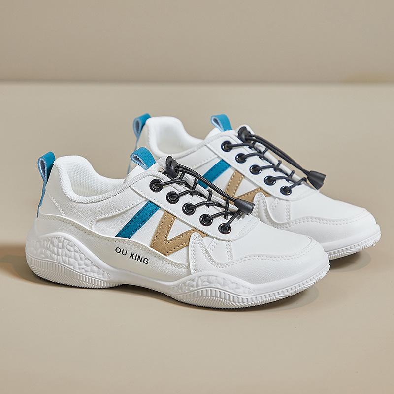 Little White Shoes Women's Super Soft-soled Pregnant Women's Waterproof Leather Casual Travel Shoes