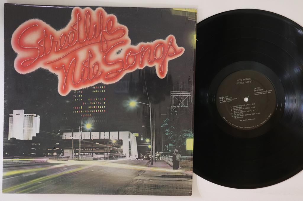 LP Record STREETLIFE Nite Songs DC101 D.C. RECORDS 1980 US SoulFunk Used