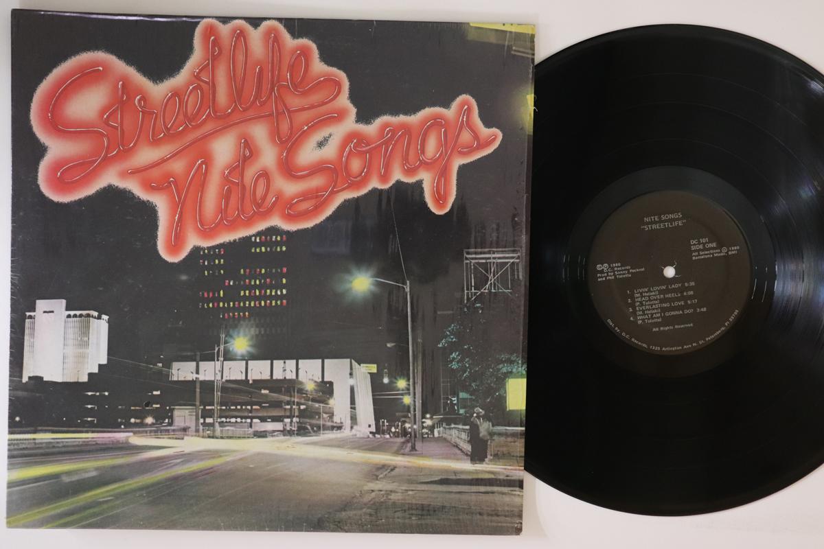 

LP Record STREETLIFE Nite Songs DC101 D.C. RECORDS 1980 US SoulFunk Used