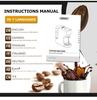 HiBREW H1A 220V Coffee machine espresso cold and hot extraction compatible multi-capsule small