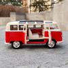 1:24 Volkswagen VW T1 BUS Alloy Car Die Cast Toy Car Model Sound and Light Children's Toy Collectibles Gift