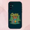 Mountain nature outdoor camping Phone Case For Samsung S24,S21,S22,S23,S30,Ultra,S20,Plus,Fe,Lite,Note,10,9,5G Black Soft Shell