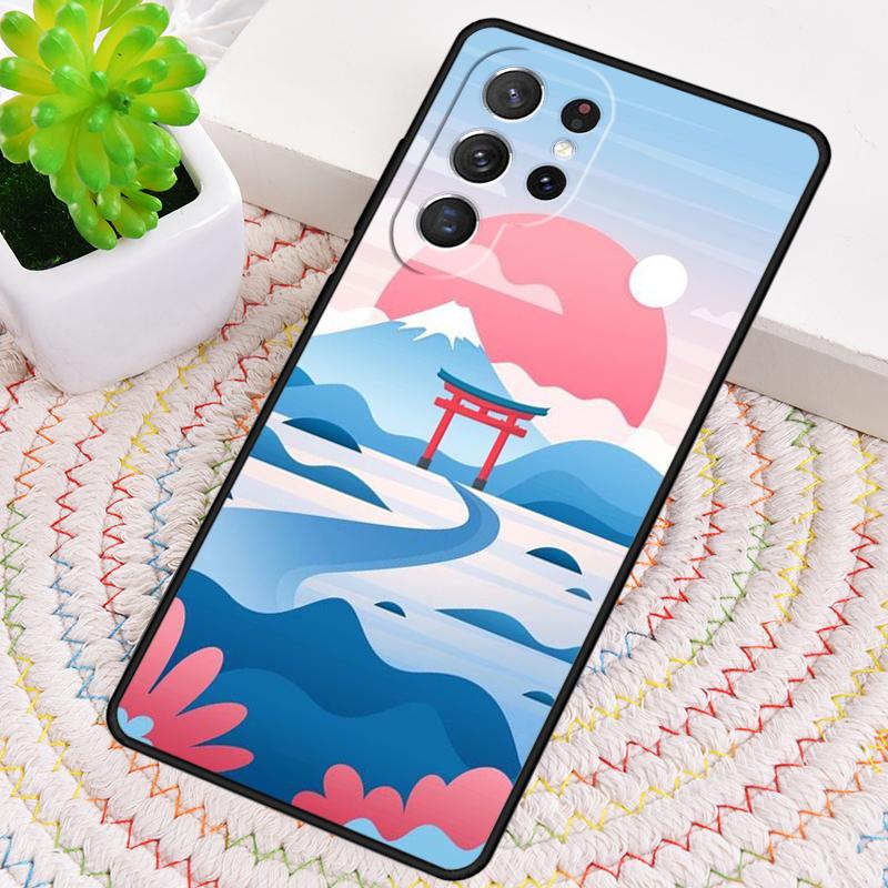 Mount Fuji Silicone Phone Case For Samsung Galaxy Note 10 Pro S26 S25 S24 S23 S22 S21 Plus S25Ultra Capa Cover