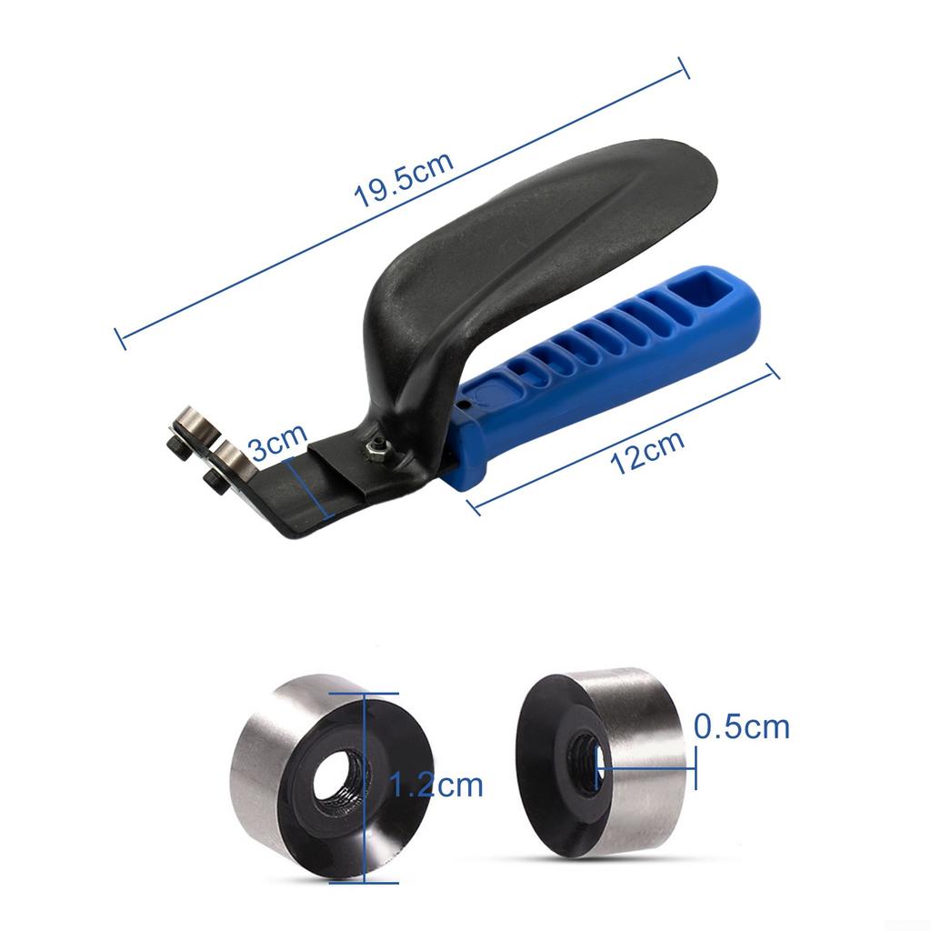 Sheet Metal Deburring Accessory Double-Sided Trimmer