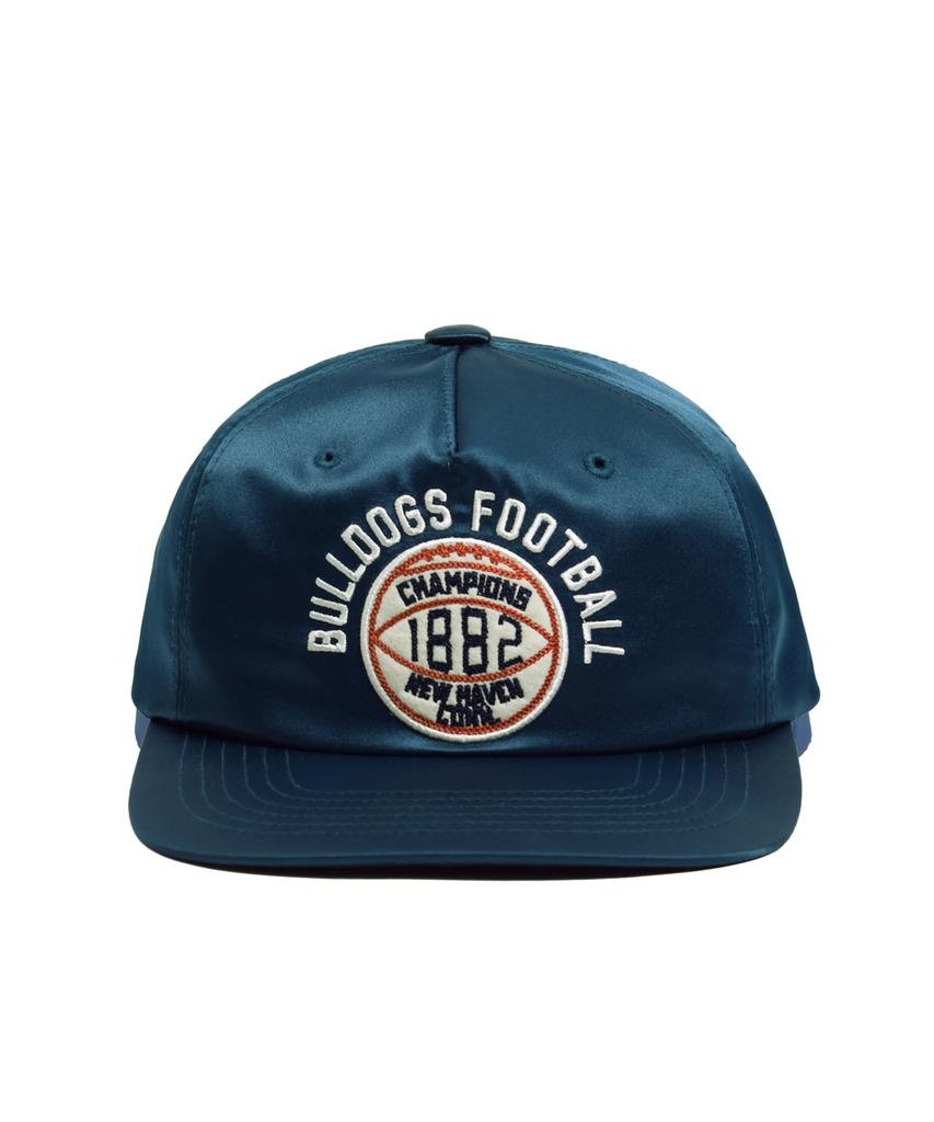 YALE 1882 Football Champions Satin Snap Cap_Green
