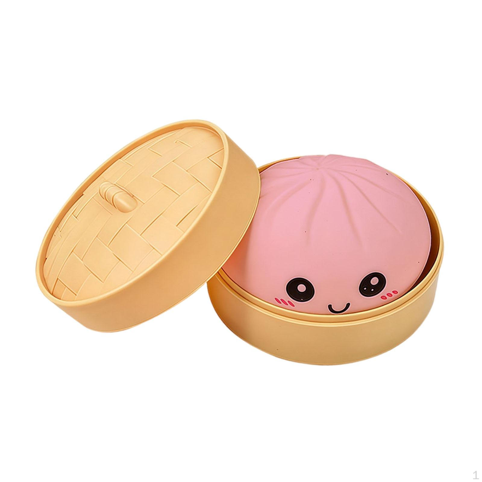 

Boiled Ball with, Fun And Filled Bun for Children Adults, Ideal Halloween Projects, Pink