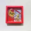 2026 Year of the Horse Zodiac Pendant Keychain with Gold Horse Phone Sticker