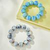 Vintage Porzellan Keramik Perlen Strang Armband für Frauen Klassischer Eleganter Schmuck für Hochzeiten Tägliche Accessoires