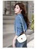 Women's 2024 High-End Retro Layered Blue Denim Shirt