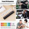 New Premium Weekly Portable Pill Cases 7 Day 7 Grids Pill Organizer Storage Box Container Travel for Medicine Vitamins Fish Oils