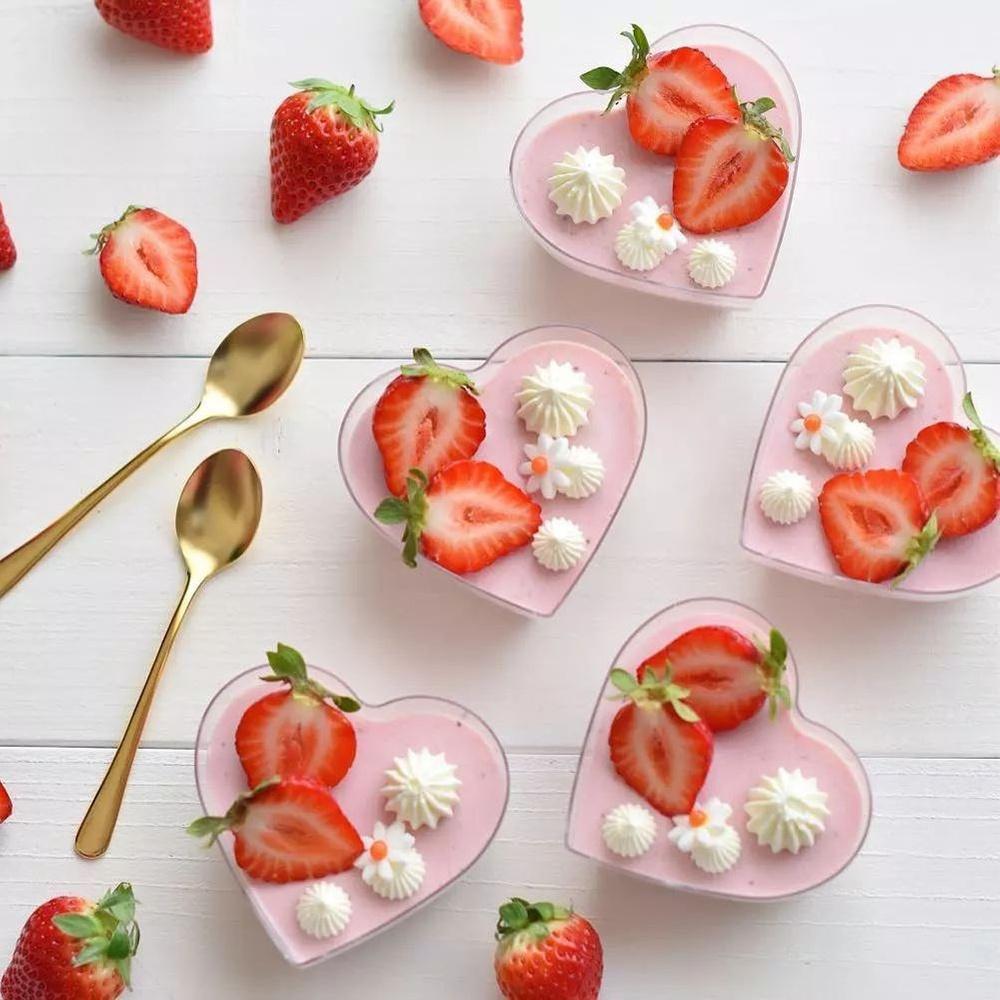 6x Cups, Cups, Dessert Containers, Snacks, Dessert Starters