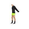 Nike Moisture-Wicking Solid Color Running Shorts Men Bottoms Fluorescent-Yellow CJ7838-702