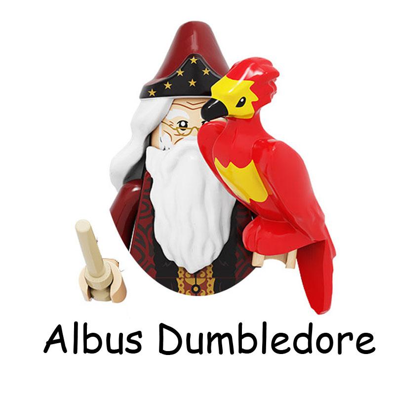 Magic Animals Newt's Case of Magical Thestral Patronus Stag ELK Fluffy Dementor Buckbeak Model Figure Blocks  Toy For Children