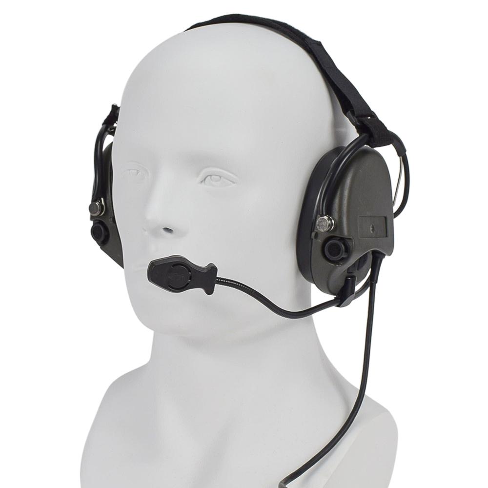 SINAIRSOFT Tactical TCI Liberator II Neckband Headset Hunting Wargame Airsoft Tactical Comtac Noise Reduction Headphone