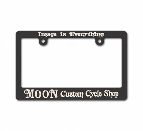 

Рамка номерного знака MOONEYES для мотоциклов от 126 куб. см и выше Черный Имидж - все NF-MG130MMCS-MON