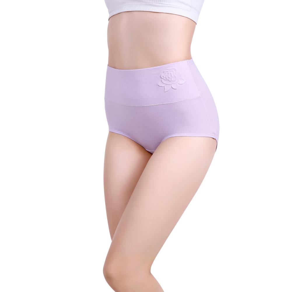 High Waist Postpartum Panties For Women Cotton Full Coverage Soft Comfortable Briefs Panty Plus Size