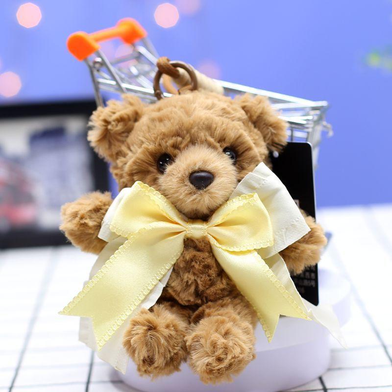 Przytul Miś Mucha Pluszowa Lalka Wisiorek do Torebki Lalka Wisząca Lalka Dzieci Komfort Prezent