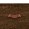 Coffee Table Brown Oak Effect 90 x 50 x 40 cm Engineered Wood