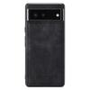 DG.MING PC+TPU+PU Cover for Google Pixel 6a Slim Case Anti-Fall Protective Phone Case