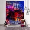 Alter Film Robocop DIY Wandteppich Kunst Science-Fiction Zimmer Heimdekoration Wandkunst Dekor