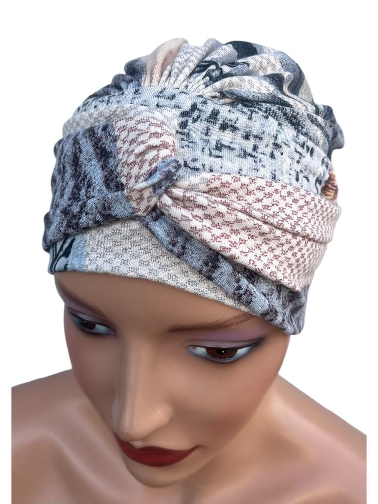 Sara 470 Women' Interwoven Turban Viscose Hat Polish Product