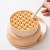 Makeup Brush Cleaning Bowl Beauty Egg Cleaning Tool Storage Set Brush Powder Puff Dry Cleaning Silicone Drying Shelf