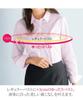 Nissen Dobby Weave Regular Collar Shirt LL Shirt/Blouse, Shape-Retaining (Loose Bust), Sax,