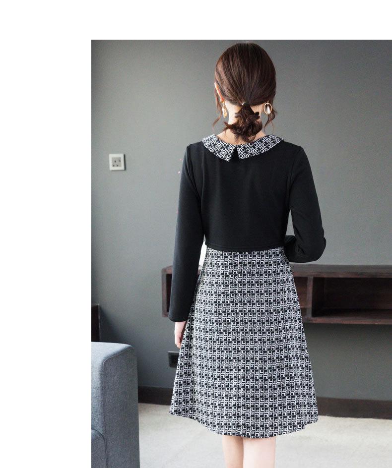 2023 Fall/Winter Slimming Waist Dress for Plus Size Women