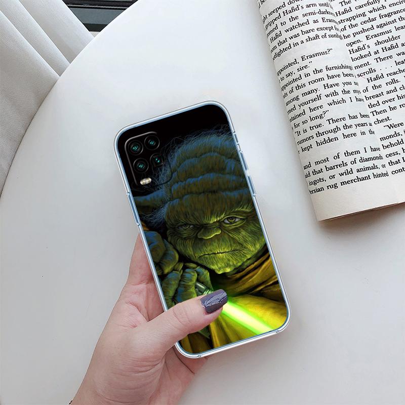 Star Wars Yoda Transparent Phone Case for Motorola Moto G7 G8 G9 G84 G85 G73 G24 G15 Z2 Play Power Plus