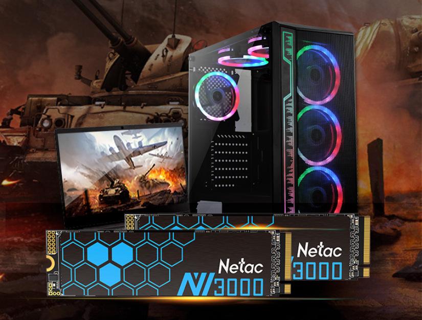 Netac 512GB NVMe M.2 SSD NV3000A, 3300MB/s Read Speed
