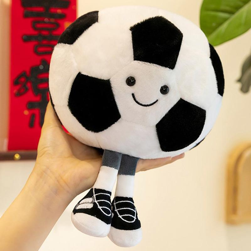 Latest Football, Basketball, Rugby Doll Kawaii Plush Toy Doll Cartoon Anime Cute Children'S Birthday Gift Doll Christmas
