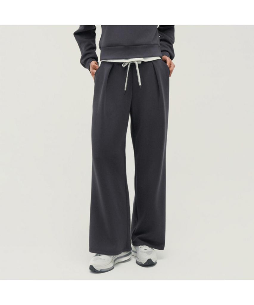 LEONHEO Dust Velvet Semi-Wide Pants