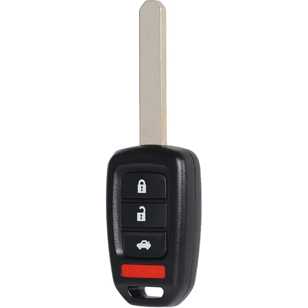 Key Fob Keyless Entry Fits for Honda Accord 2013-2015 / Civic 2014-2015 Control Remote Head Key Replacement MLBHLIK6-1T 35118-T2A-A20 4 Button 47CHIP