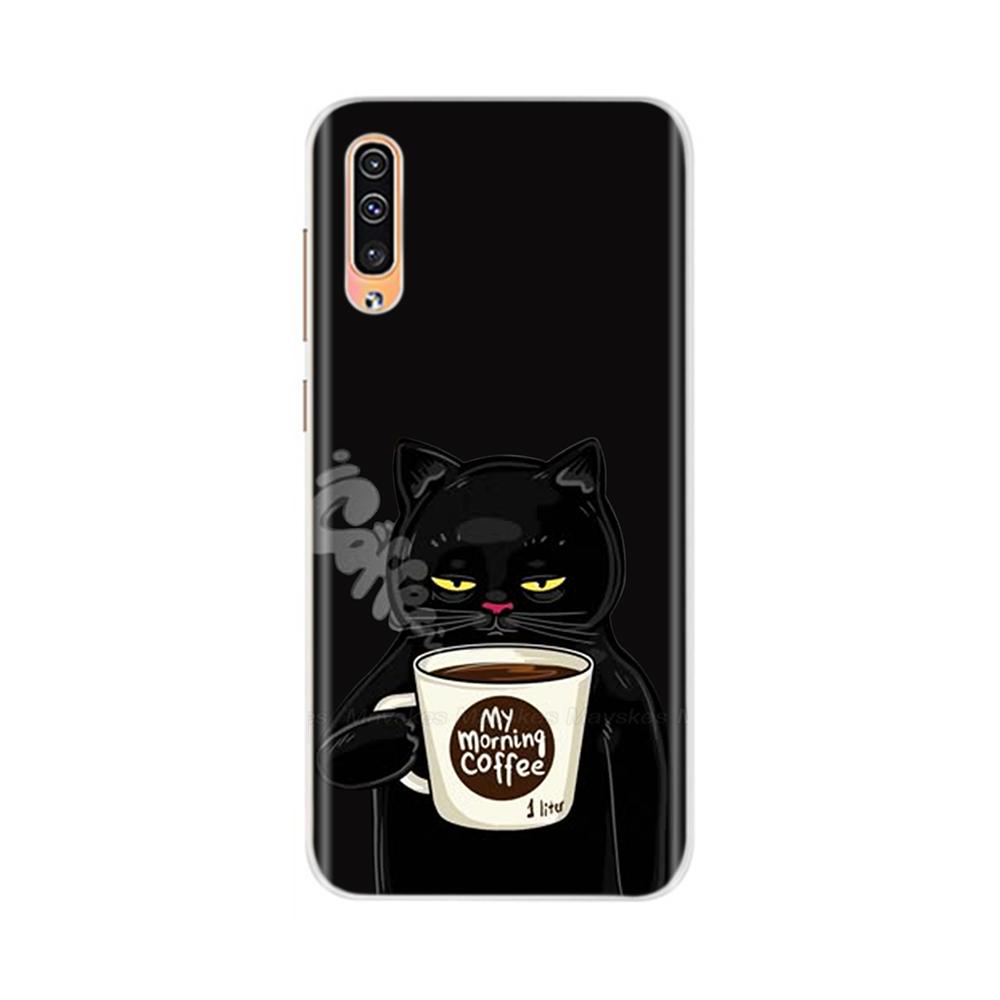 Shockproof Cover For Samsung Galaxy A50 Case Soft TPU Silicone Bumper For Samsung A50 Cover A 50 A505 A505F Phone Cases Cover