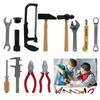 Children Simulation Repair Tool Plastic Toys for Boy Maintenance Tools Screwdriver Hammer Tongs Kids Pretend Play Toy Games TMZ