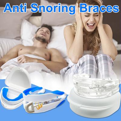 Anti Snoring Mouth Guard Improve Sleeping Reduction Snoring Device Teeth Bruxism Adjustable Orthodontic Snore Device
