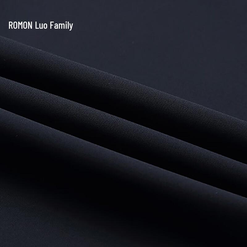 Romon Men's Quick-Dry Ice Silk Loose Straight Casual Pants