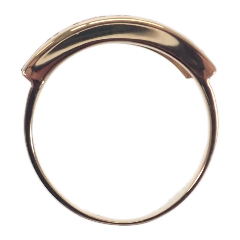 no brand  #12(JP Size) ring K18 yellow gold Women