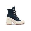 Converse Chuck 70 De Luxe Heel High Obsidian Dámské tenisky Modrá Bílá Černá A07565C