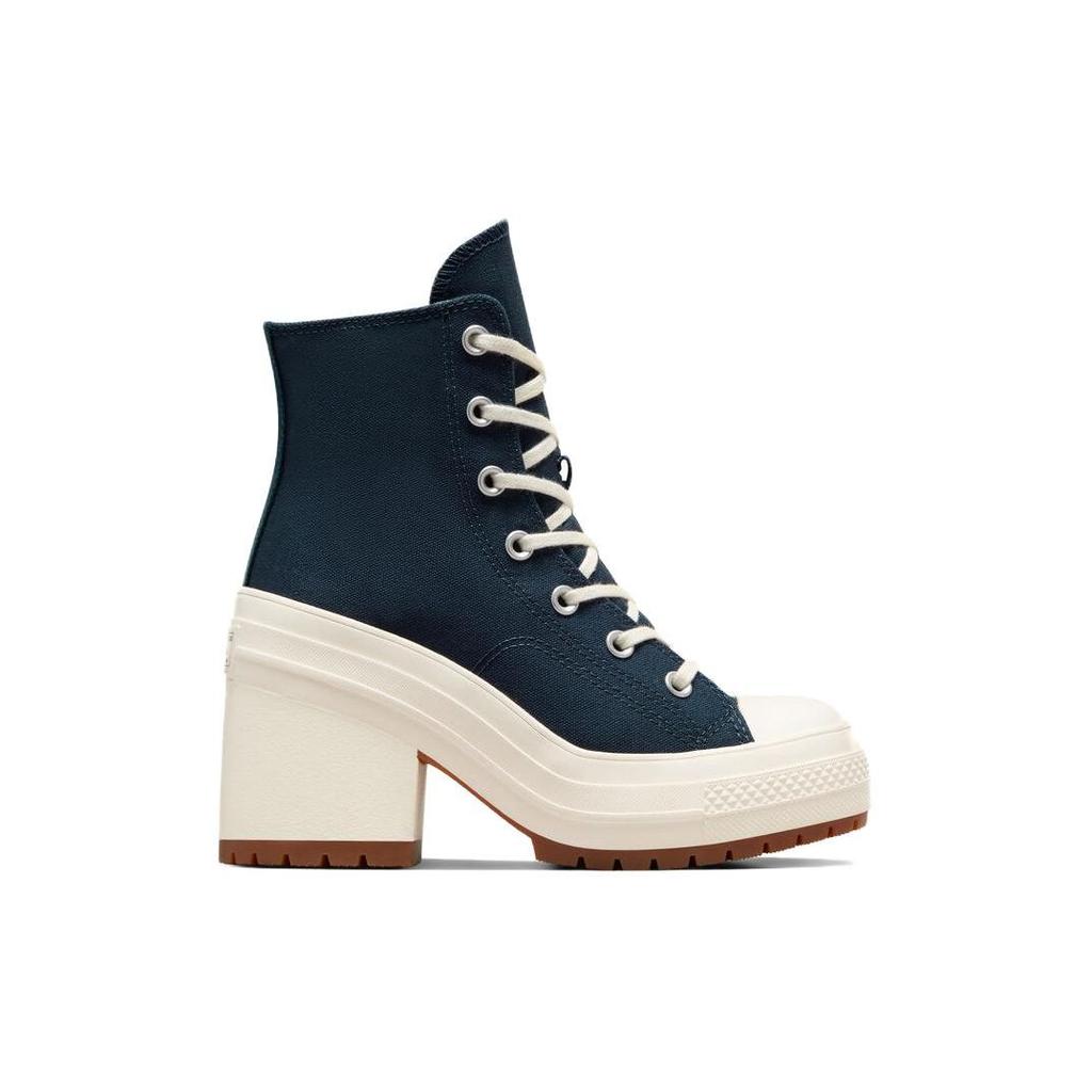 Converse Chuck 70 De Luxe Heel High Obsidian Dámské tenisky Modrá Bílá Černá A07565C