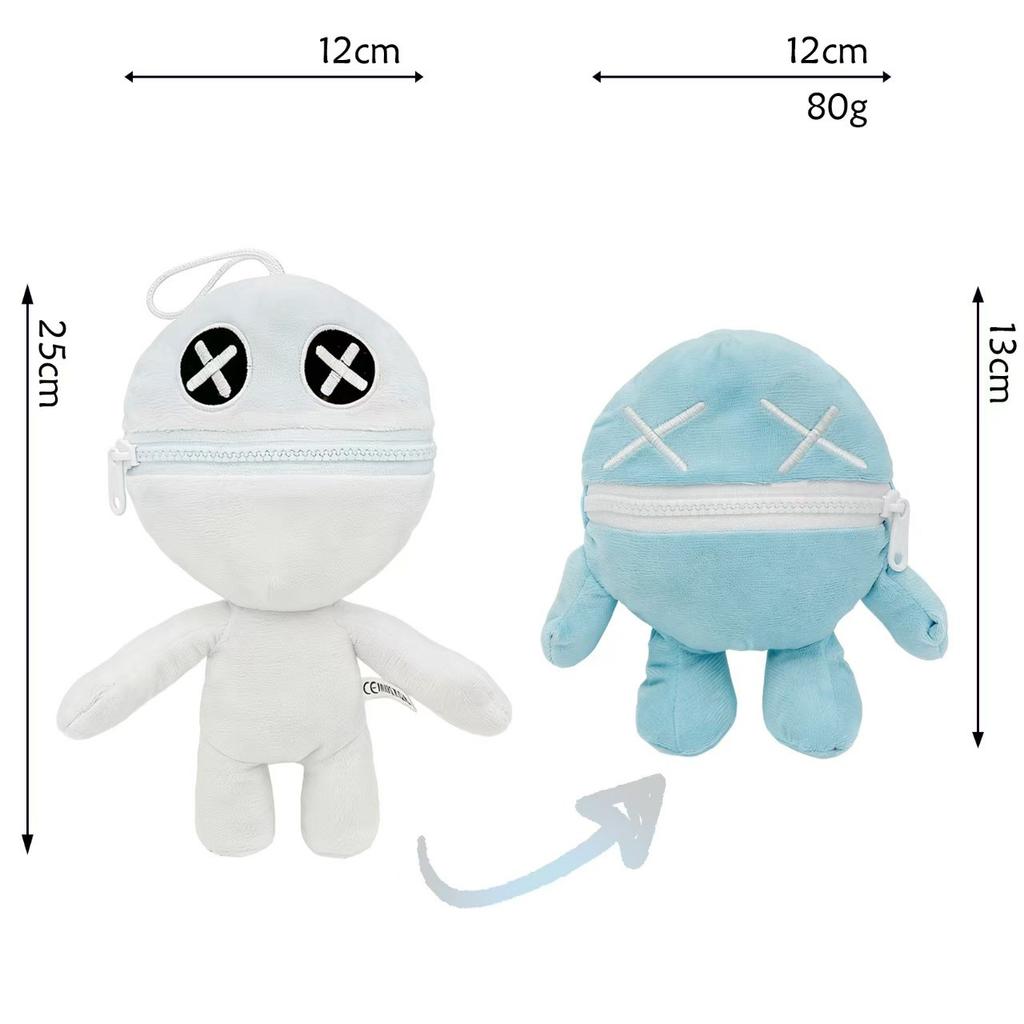 Game Plush Toys Lily Chum Chompkins Soft Stuff Doll Wrongside Outimals Prototype Horror Monster Plushie For BIrthday Gift
