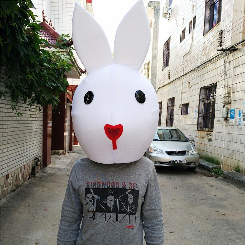 

Головной убор кролика с большими ушами: Плюшевая игрушка для свадеб, фотосессий и косплея