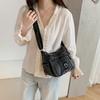 Fashion Vintage Design Women's Crossbody Bag High Quality Denim Fabric Shoulder Bag Large Capacity Tote Bag Lightweight Handbags