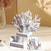 Korallen-Dekoration Ornament Kunstwerk aus Kunstharz Schreibtisch Tischdekoration für Luxus Wohnzimmer Heimdekoration