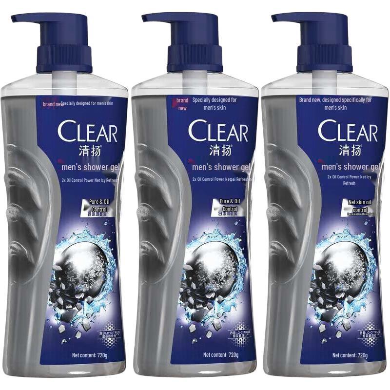 Clear Men Balance Oil Control Deep Purifying Shower Gel
