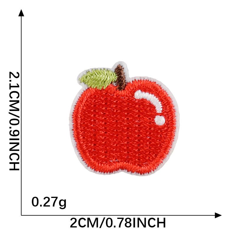Cartoon Animal & Fruit Embroidered Patch for DIY Accessories and Handbooks