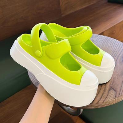 New Arrival Summer Mary Jane Shoes Women Comfort Height-increasing Women Platform Sandals Non-slip Slippers for Woman Sandals