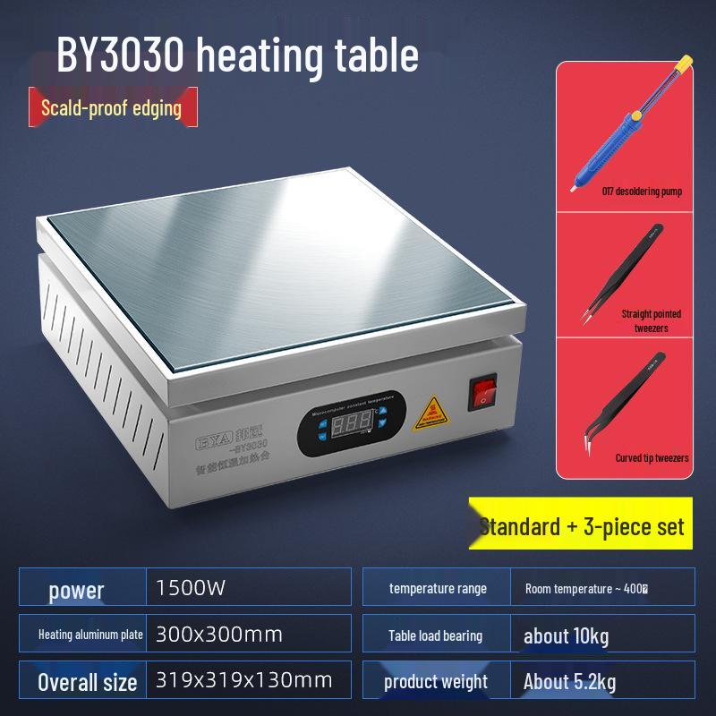 Bangyuan Cyfrowa Płyta Grzewcza z Regulacją Temperatury do Naprawy Telefonów z Wyświetlaczem LED